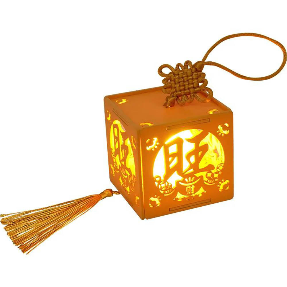 KDIOMALL DIY Antique Chinese Palace Lantern Decorative With LED Light