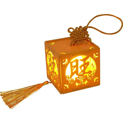 KDIOMALL DIY Antique Chinese Palace Lantern Decorative With LED Light