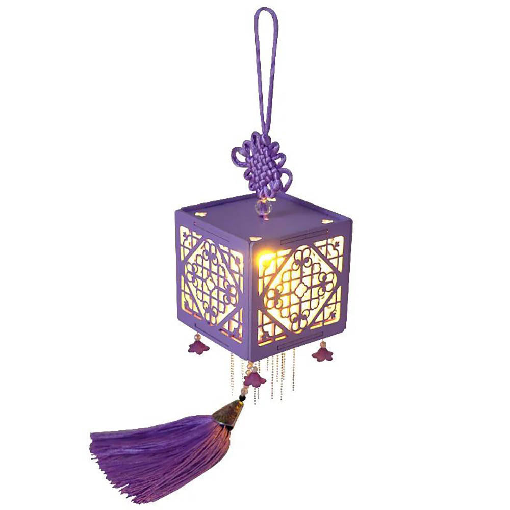 KDIOMALL DIY Antique Chinese Palace Lantern Decorative With LED Light