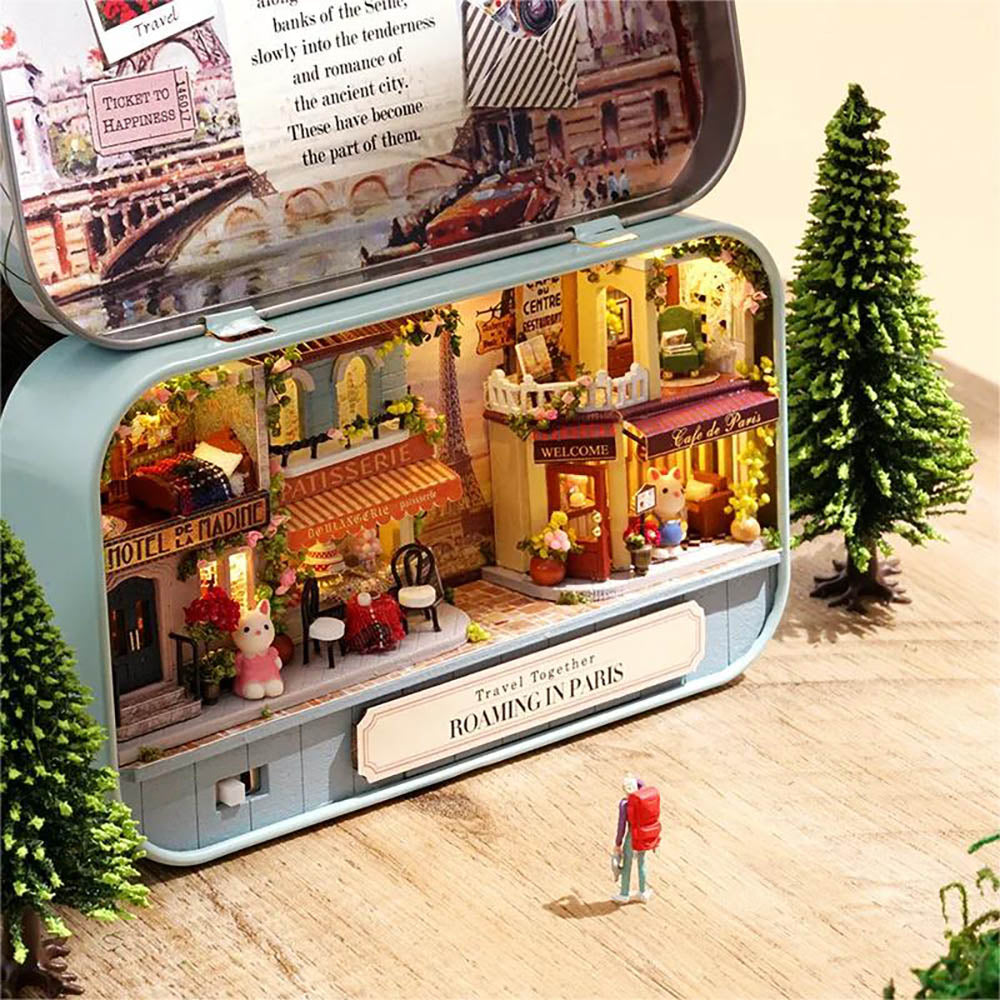 KDIOMALL Fairy Tale World Mini Box Theater With Dolls