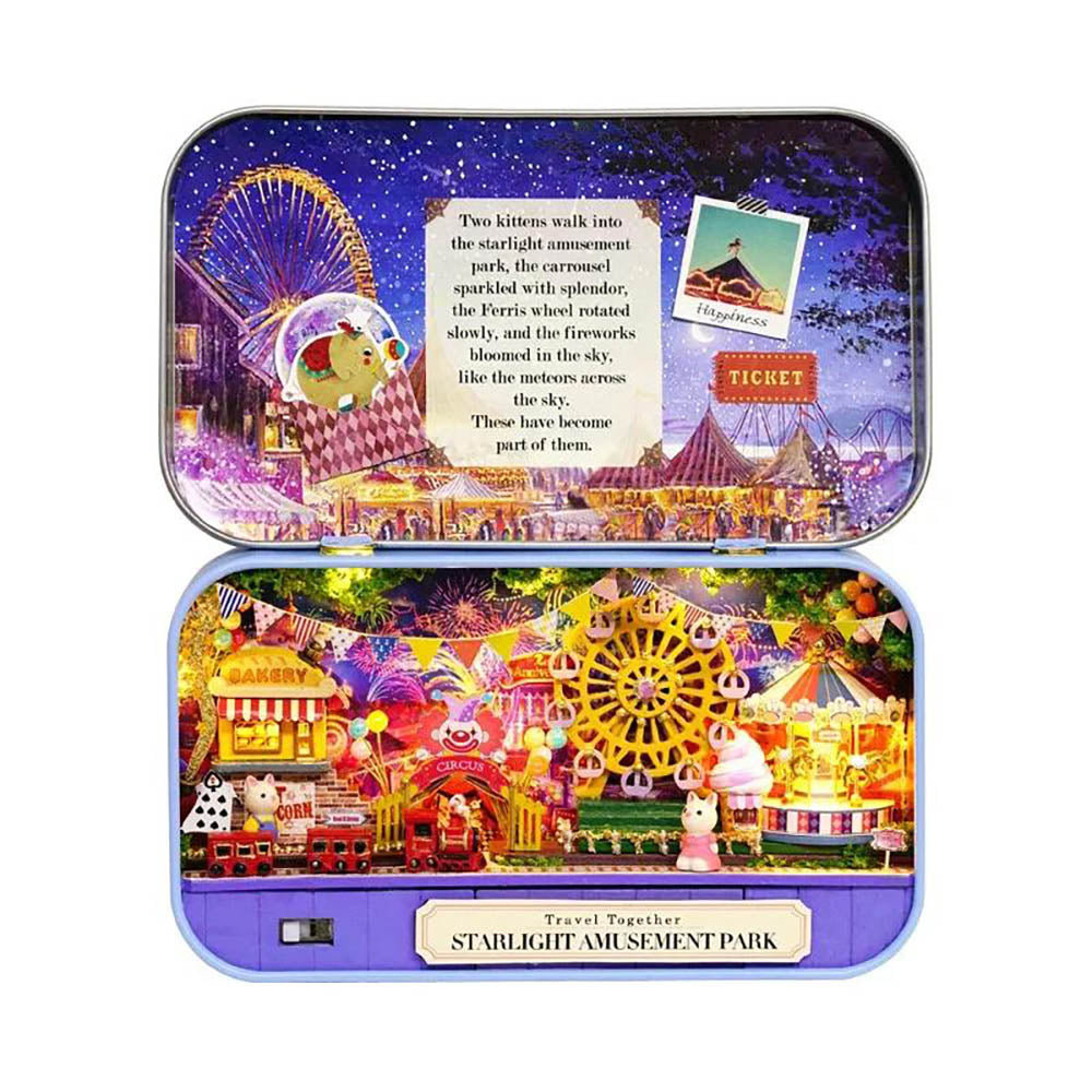 KDIOMALL Fairy Tale World Mini Box Theater With Dolls