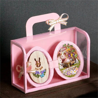 KDIOMALL Seed World Series Dollhouse Ring Storage Box Confession Gift