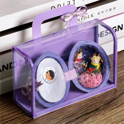 KDIOMALL Seed World Series Dollhouse Ring Storage Box Confession Gift