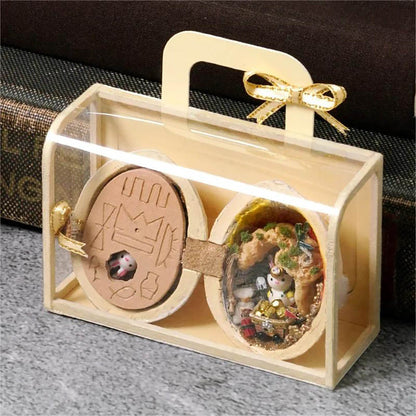 KDIOMALL Seed World Series Dollhouse Ring Storage Box Confession Gift