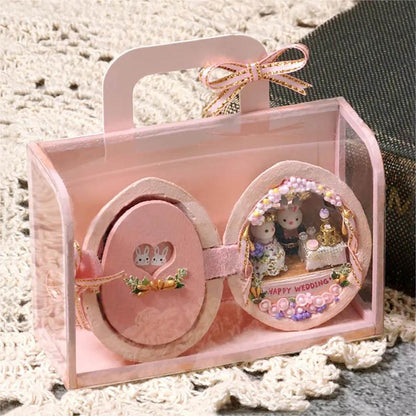 KDIOMALL Seed World Series Dollhouse Ring Storage Box Confession Gift