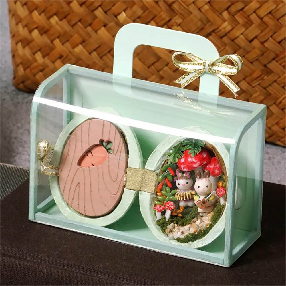 KDIOMALL Seed World Series Dollhouse Ring Storage Box Confession Gift