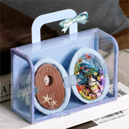 KDIOMALL Seed World Series Dollhouse Ring Storage Box Confession Gift